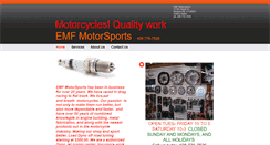 Desktop Screenshot of emfmotorsports.com